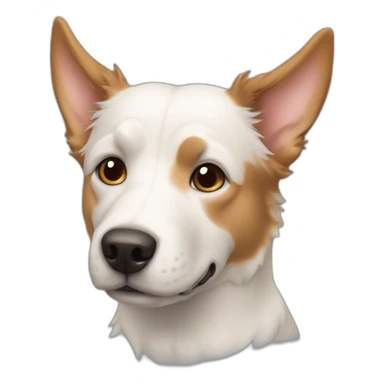 Dog bobtail  sticker