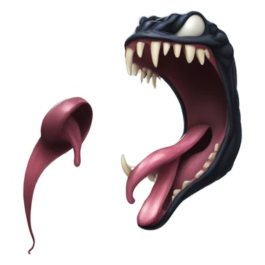 venom long tongue sticker