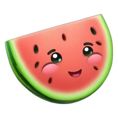 cute watermelon sticker