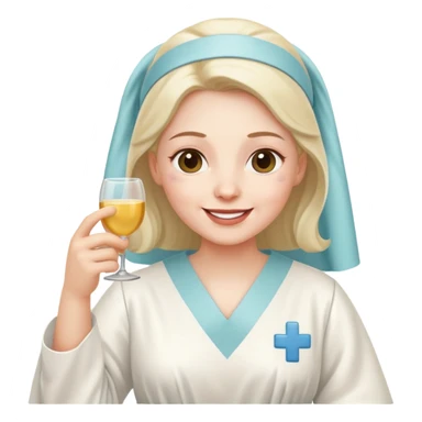 Happy wedding anniversary sick in the hospital  sticker