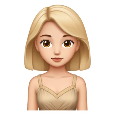 Ylangoch qiz sticker