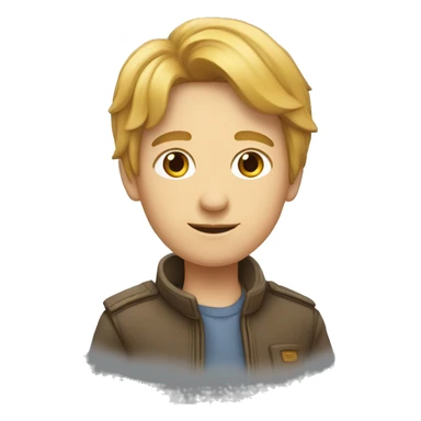 Une main qui lève les 2 premiers doigts  sticker