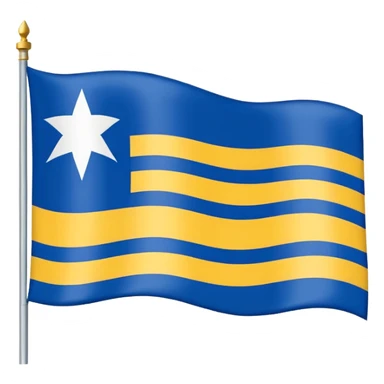 bandeira de belém do pará sticker