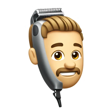 Hair clippers sticker