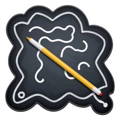 crime scene white chalk sticker