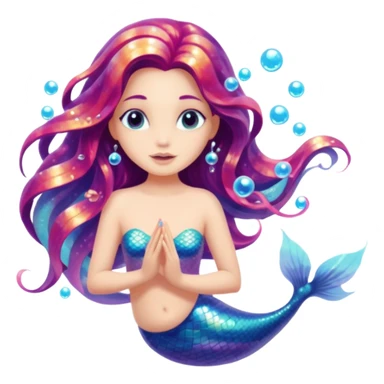 mermaid sticker