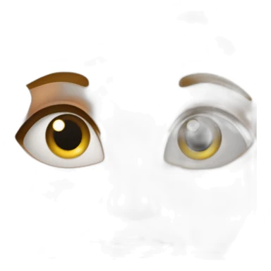 Swirl in a girls eyes staring at boy sticker