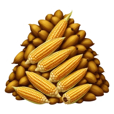 corn poop sticker