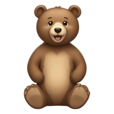 Special needs bear sticker