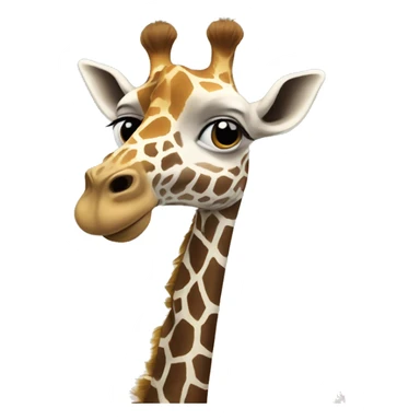 giraffe combines with ferris wheels sticker
