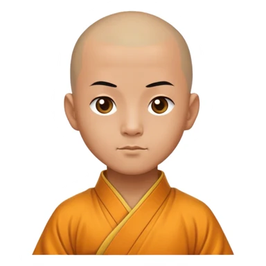 Shaolin monk sticker