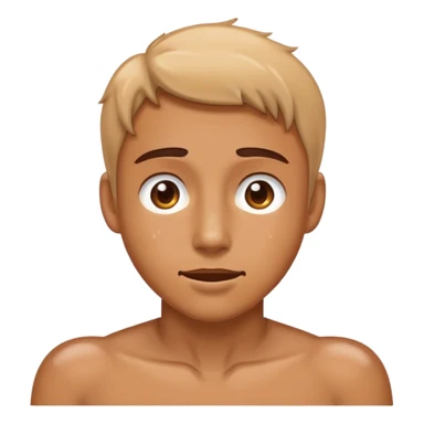 Sweaty but relieved  sticker