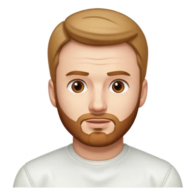 chris evans  in white sticker