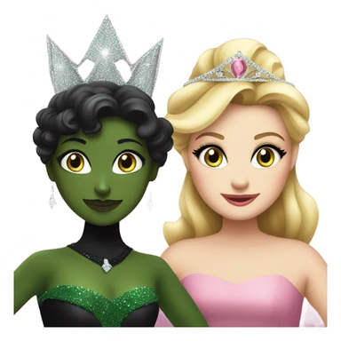 Glinda and Elphaba sticker