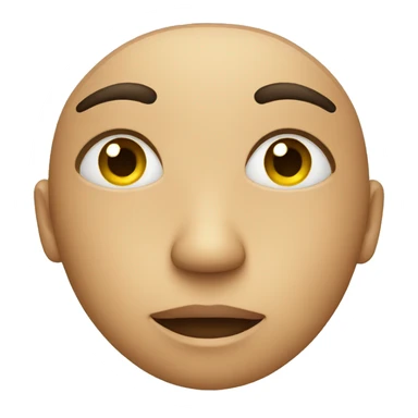 Face with bags under eyes sticker