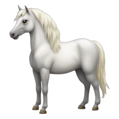 Une licorne à cheval sticker