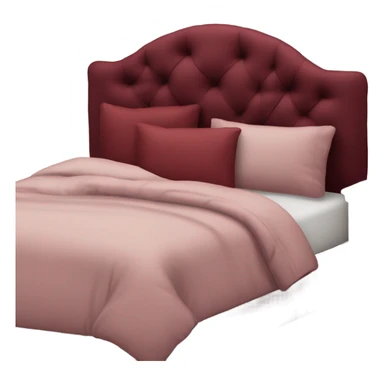 burgundi bed sticker