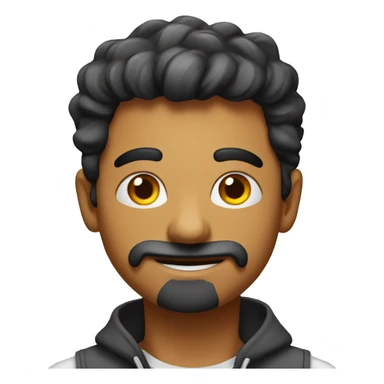 Someone with funny face and write above of him مزبوووط sticker