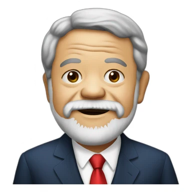 president lula of brazil sticker