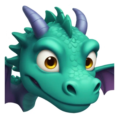 dragon sad sticker