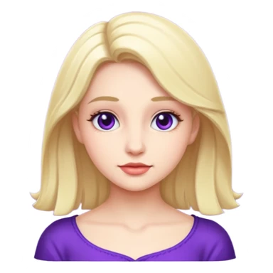 Just violette sticker