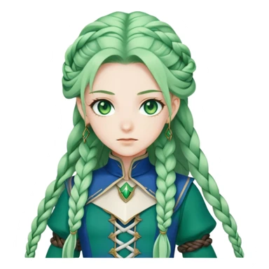 Venti Barbatos The Anemo Wind Archon from Genshin Impact sticker