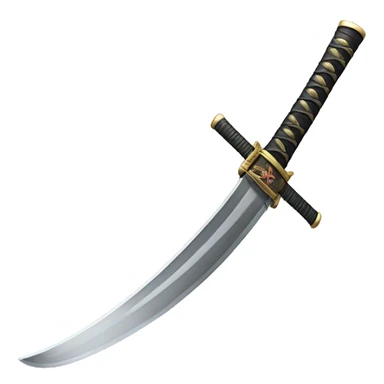 japanese katana sword sticker