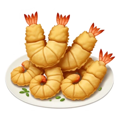 Shrimp tempura sticker