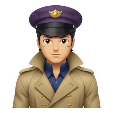 Jotaro from jojo sticker