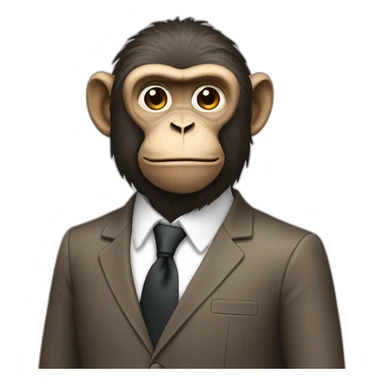 monkey manager full body sticker