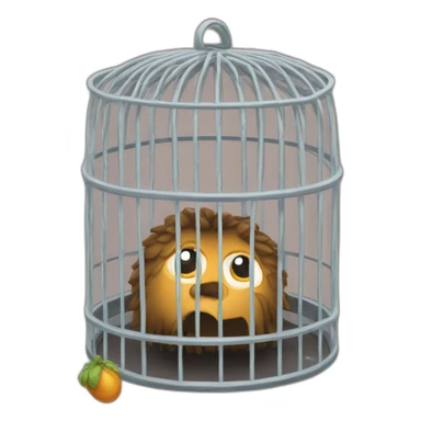 oingo boingo stuck in a cage sticker
