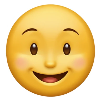 classic yellow emoji face performing a different gesture sticker