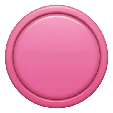 Two pink circles sticker