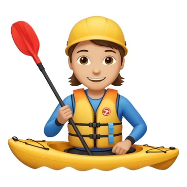 Kayaking sticker