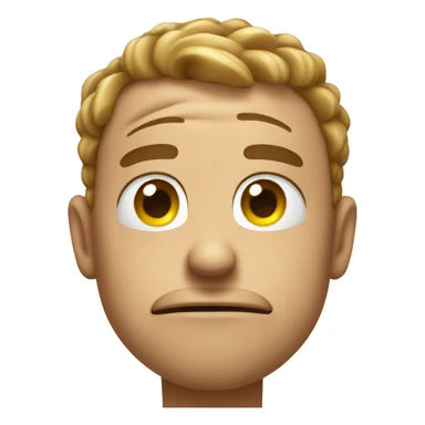 Nervous and sweaty sticker