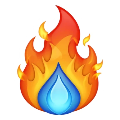 ❤️‍🔥💙 sticker