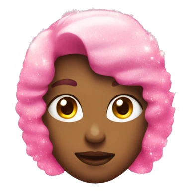 Three pink sparkles  sticker