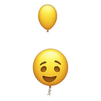 popped balloon sticker