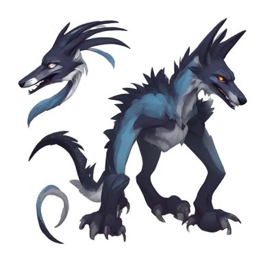 Cool Edgy Modern Vernid-Sergal species by LiLaiRa sticker