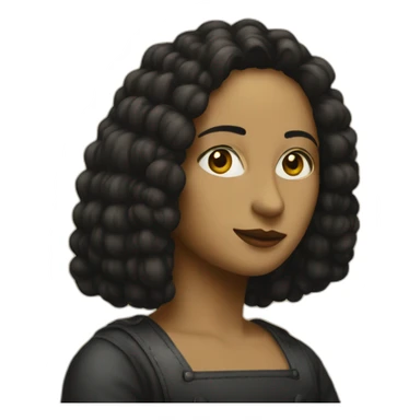 la joconde tableau sticker