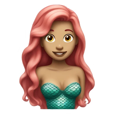 little mermaid  sticker