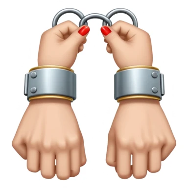 generate handcuffed hands sticker