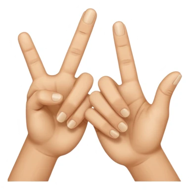 finger guns sticker