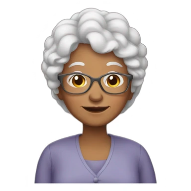Grandma with love sticker