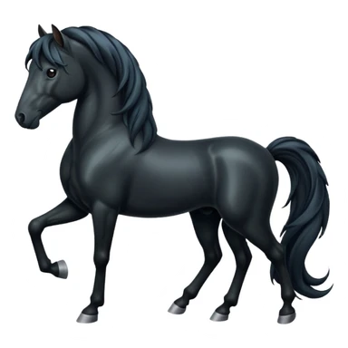  black horse v sticker
