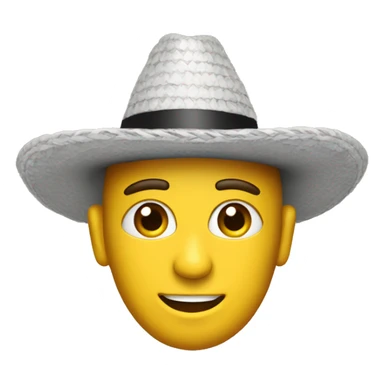 Titiburon con sombrero de copa sticker