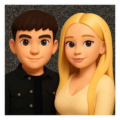 Make the upper body of the girl slightly more voluminous with minimal and very natural changes, preserving the original style and look of the image. sticker