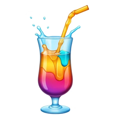 Spilled Drink sticker