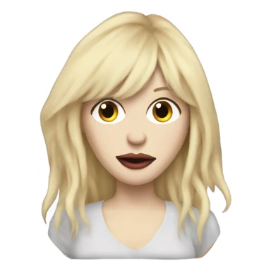 courtney love sticker