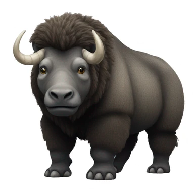 Woolly Rhinoceros Full Body sticker